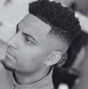 Example Afro haircut by Swarv Studio